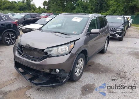 2012 Honda Cr-V Ex-L из США, поврежденный, VIN 5J6RM4H70CL028513